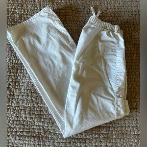 White Scrub Pants
